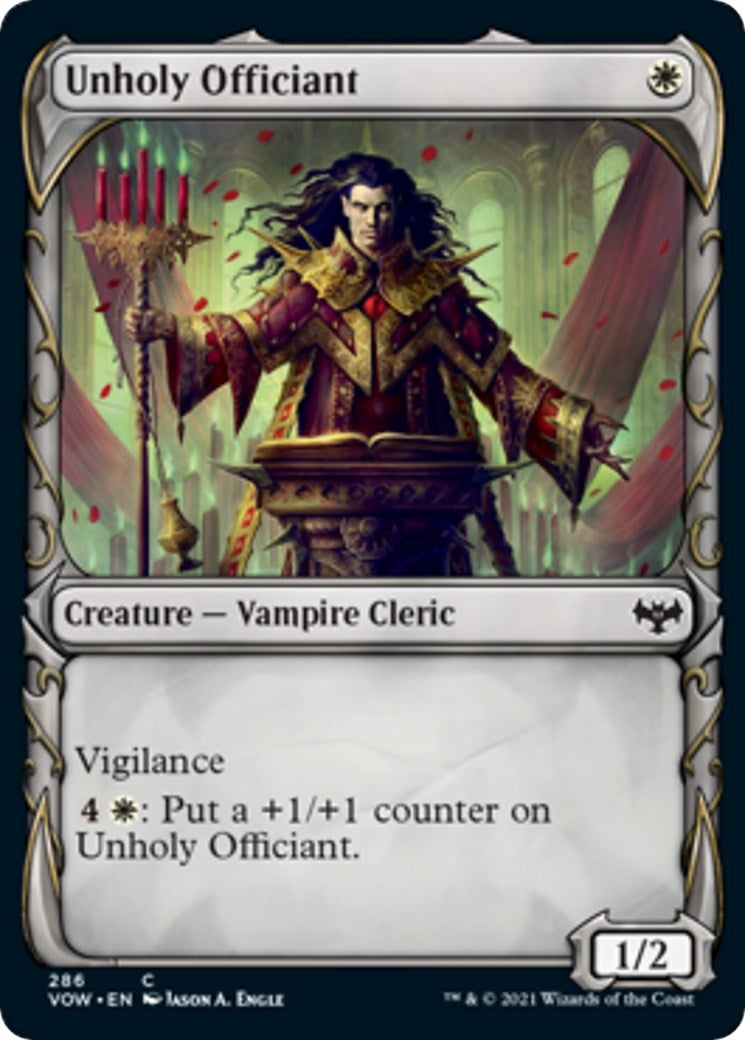 Image for Unholy Officiant (Showcase) (286) - Magic: The Gathering