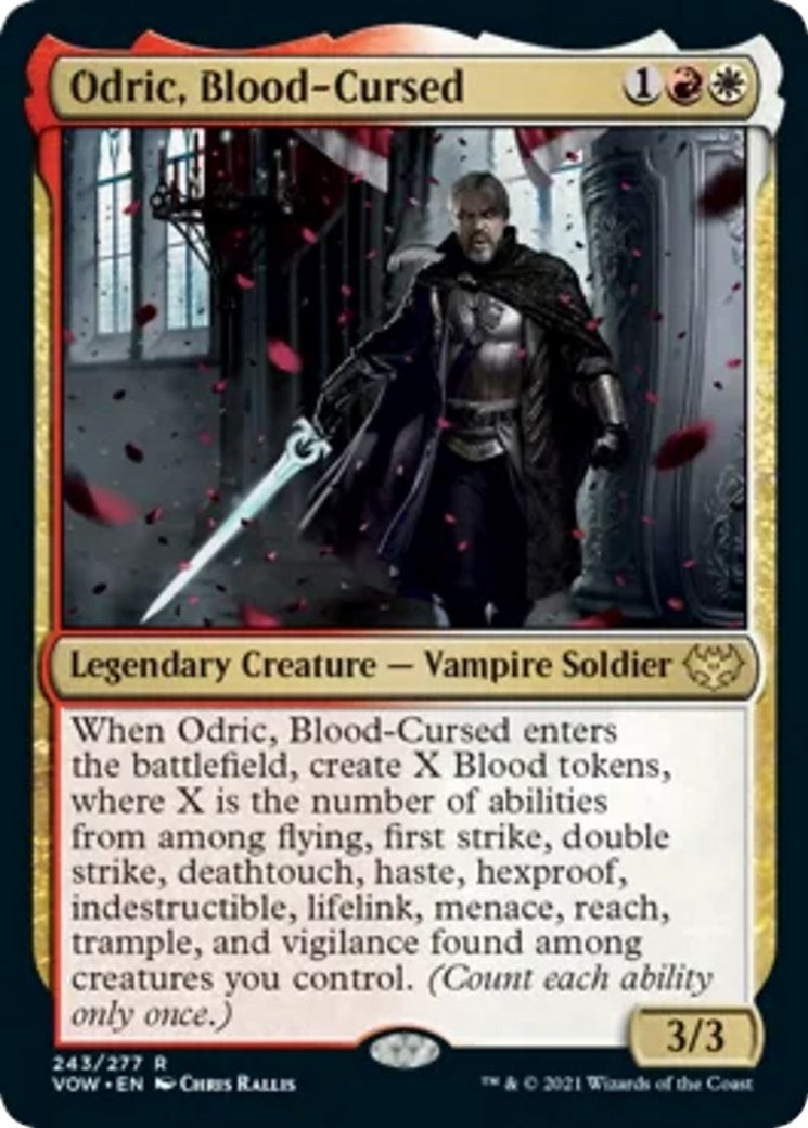 Image for Odric, Blood-Cursed (243) - Magic: The Gathering