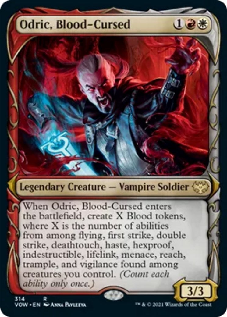 Image for Odric, Blood-Cursed (Showcase) (314) - Magic: The Gathering