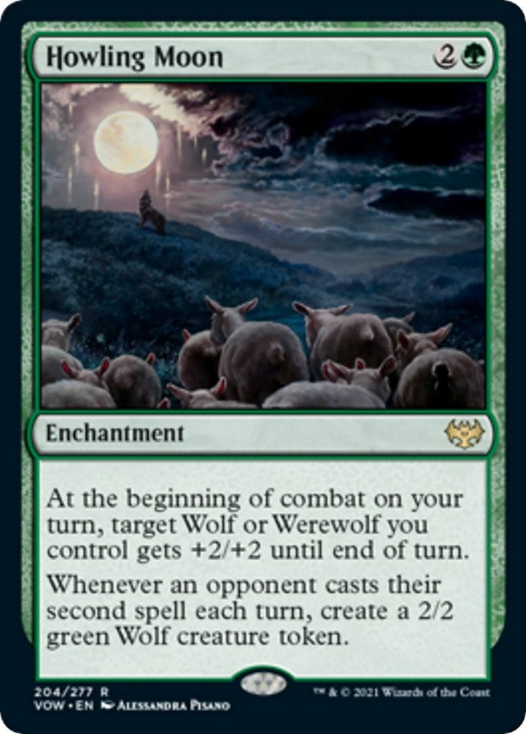 Image for Howling Moon (204) - Magic: The Gathering