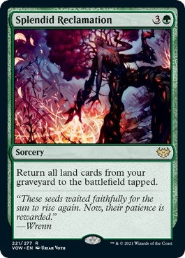 Image for Splendid Reclamation (221) - Magic: The Gathering