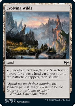 Image for Evolving Wilds (263) - Magic: The Gathering