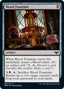 Image for Blood Fountain (95) - Magic: The Gathering