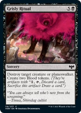Image for Grisly Ritual (116) - Magic: The Gathering