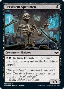 Image for Persistent Specimen (125) - Magic: The Gathering
