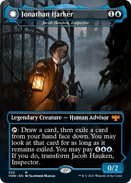 Image for Jonathan Harker - Jacob Hauken, Inspector (332) (VOW) - Magic: The Gathering