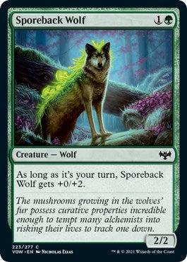 Image for Sporeback Wolf (223) - Magic: The Gathering