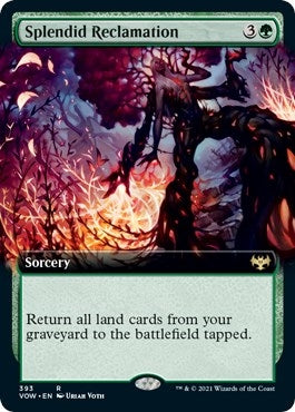 Image for Splendid Reclamation (Extended Art) (393) - Magic: The Gathering