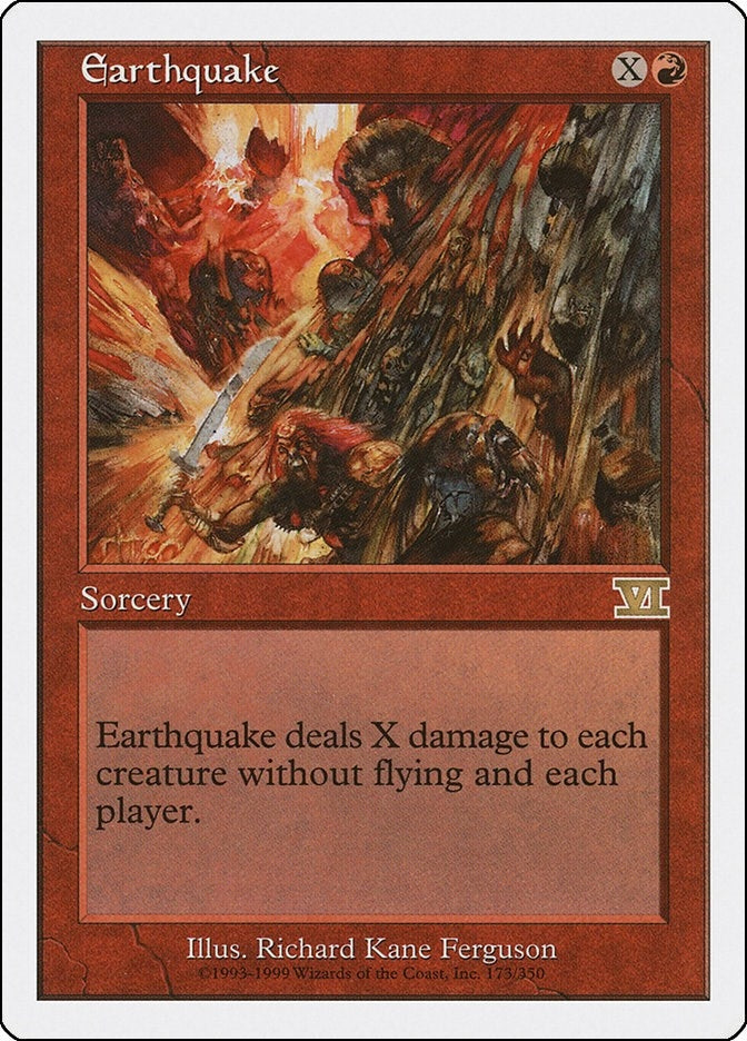 Image for Earthquake (173) - Magic: The Gathering
