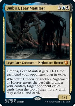 Image for Umbris, Fear Manifest (38) (VOC) - Magic: The Gathering