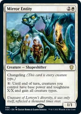 Image for Mirror Entity (94) - Magic: The Gathering