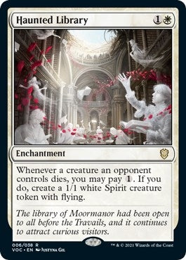 Image for Haunted Library (6) (VOC) - Magic: The Gathering