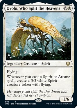 Image for Oyobi, Who Split the Heavens (95) (VOC) - Magic: The Gathering