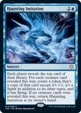 Image for Haunting Imitation (13) (VOC) - Magic: The Gathering
