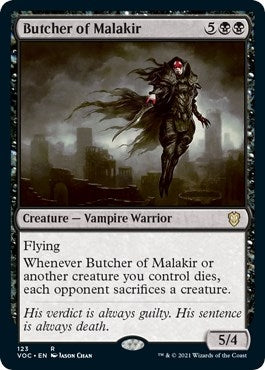 Image for Butcher of Malakir (123) - Magic: The Gathering