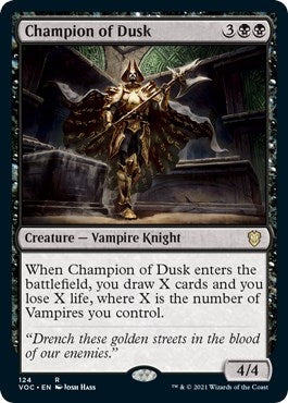 Image for Champion of Dusk (124) - Magic: The Gathering