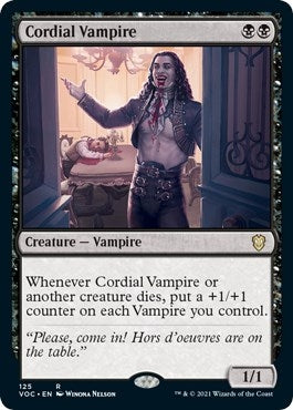 Image for Cordial Vampire (125) (VOC) - Magic: The Gathering