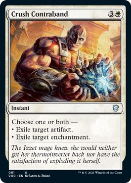 Image for Crush Contraband (81) (VOC) - Magic: The Gathering