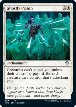 Image for Ghostly Prison (87) (VOC) - Magic: The Gathering