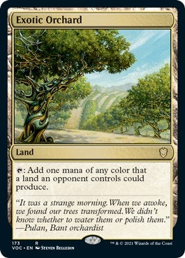 Image for Exotic Orchard (173) (VOC) - Magic: The Gathering