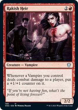 Image for Rakish Heir (149) (VOC) - Magic: The Gathering