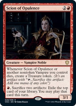 Image for Scion of Opulence (28) (VOC) - Magic: The Gathering
