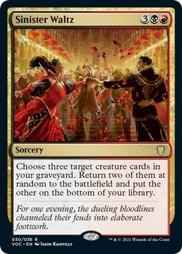Image for Sinister Waltz (30) (VOC) - Magic: The Gathering