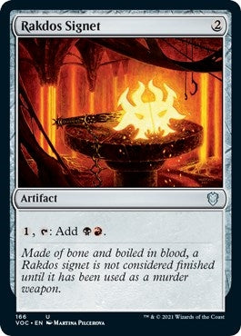 Image for Rakdos Signet (166) (VOC) - Magic: The Gathering