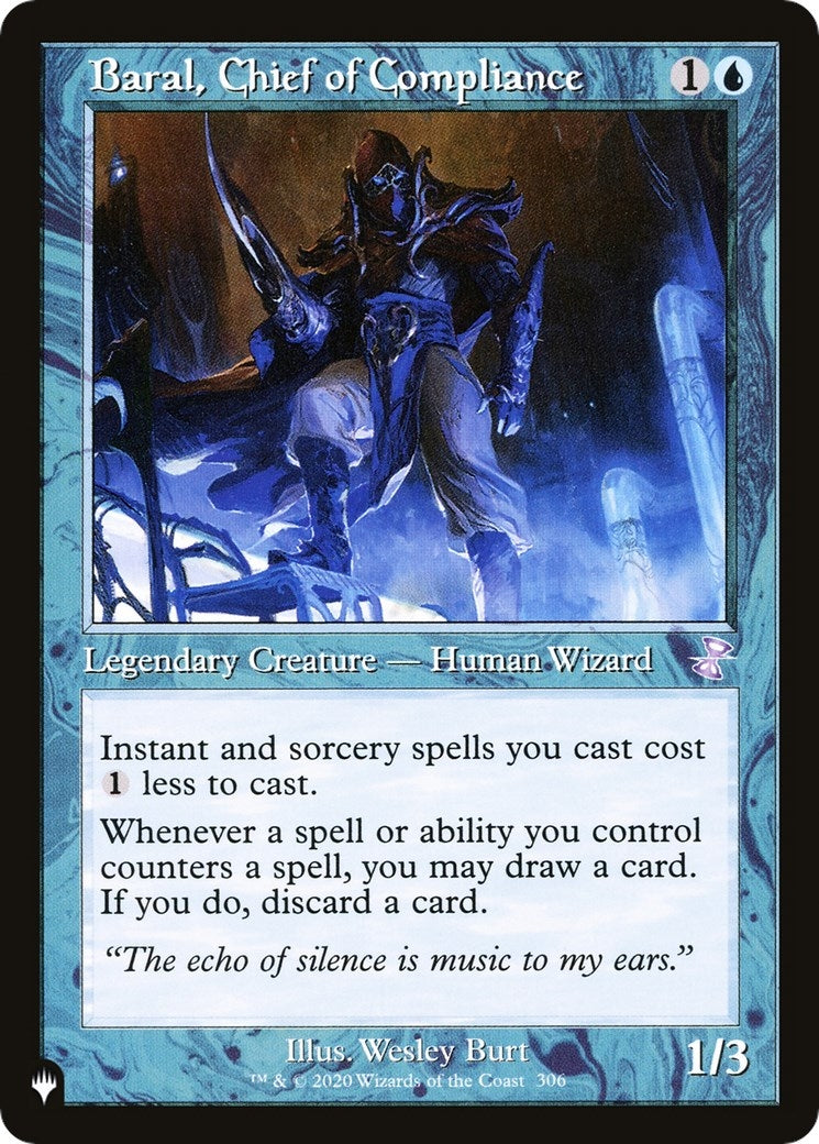 Image for Baral, Chief of Compliance (306/289) - Magic: The Gathering