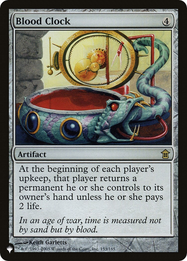 Image for Blood Clock (153/165) - Magic: The Gathering