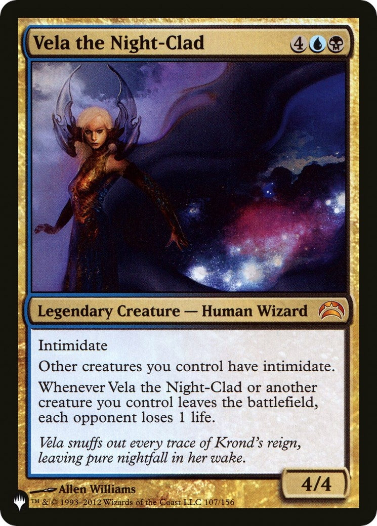 Image for Vela the Night-Clad (107/156) - Magic: The Gathering