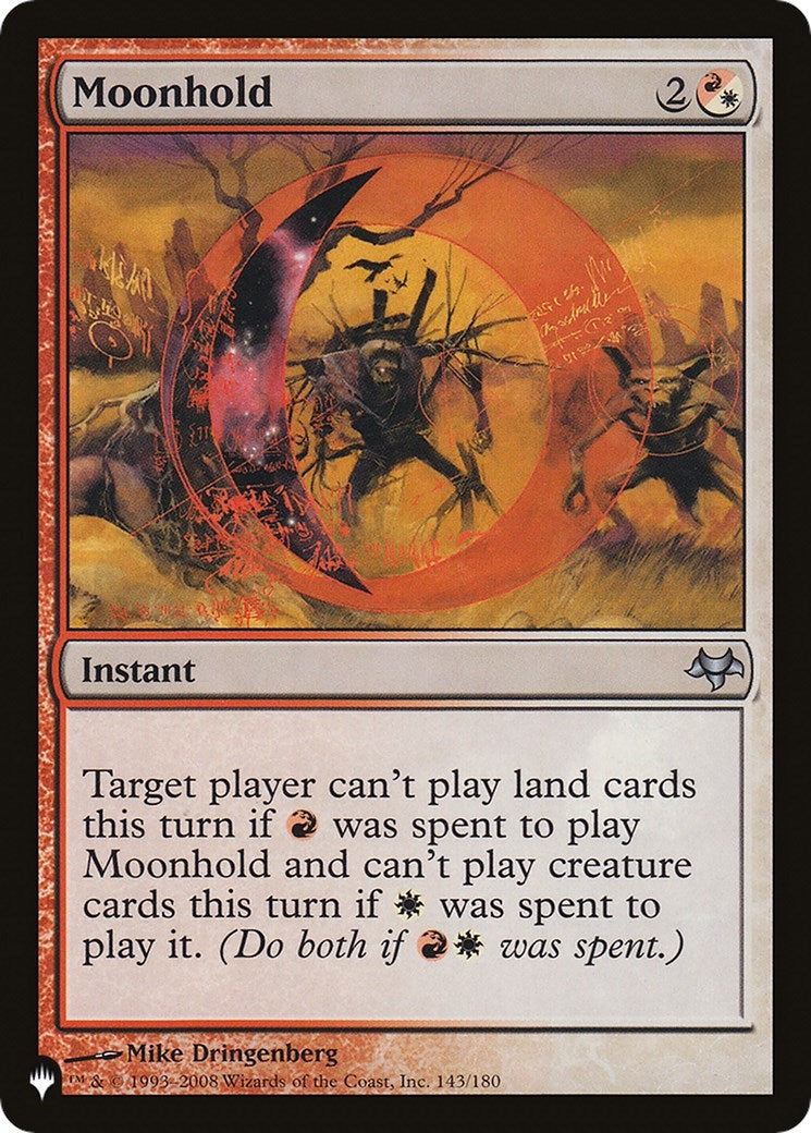 Image for Moonhold (143/180) (LIST) - Magic: The Gathering