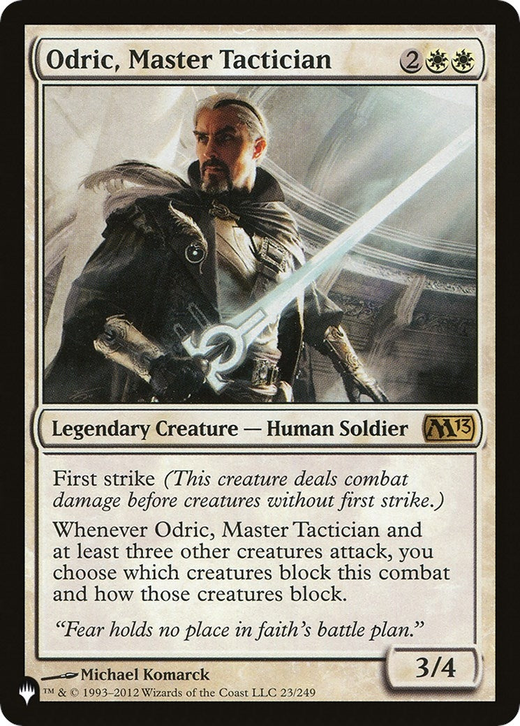 Image for Odric, Master Tactician (23/249) (LIST) - Magic: The Gathering