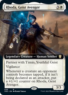 Image for Rhoda, Geist Avenger (Extended Art) (46) (VOC) - Magic: The Gathering