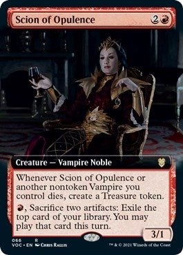 Image for Scion of Opulence (Extended Art) (66) (VOC) - Magic: The Gathering