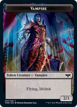 Image for Vampire Token (007) (7) - Magic: The Gathering