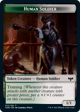 Image for Human Soldier Token (15) - Magic: The Gathering