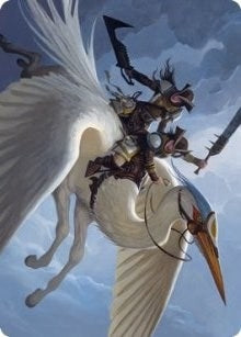 Image for Gryffwing Cavalry Art Card (11) (ASVOW) - Magic: The Gathering