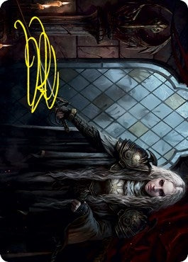 Image for Thalia, Guardian of Thraben Art Card (Gold-Stamped Signature) (18) (ASVOW) - Magic: The Gathering