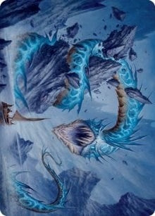Image for Biolume Serpent Art Card (20) (ASVOW) - Magic: The Gathering