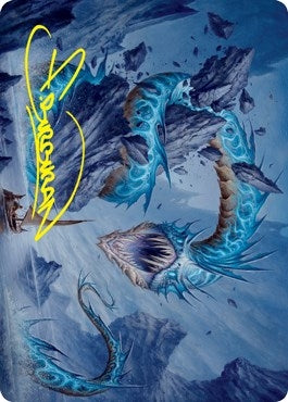 Image for Biolume Serpent Art Card (Gold-Stamped Signature) (20) (ASVOW) - Magic: The Gathering