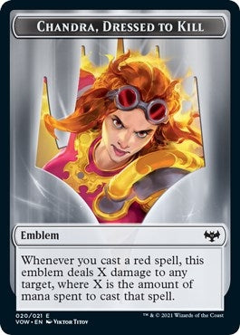 Image for Emblem - Chandra, Dressed to Kill (20) - Magic: The Gathering
