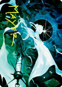 Image for Thirst for Discovery Art Card (Gold-Stamped Signature) (25) - Magic: The Gathering