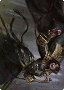 Image for Bloodcrazed Socialite Art Card (28) (ASVOW) - Magic: The Gathering