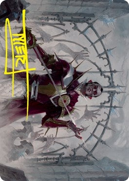 Image for Cemetery Gatekeeper Art Card (Gold-Stamped Signature) (39) - Magic: The Gathering