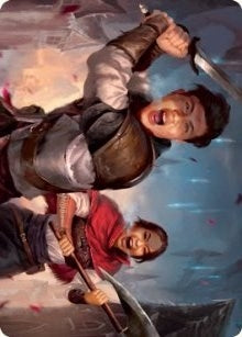 Image for Daybreak Combatants Art Card (42) (ASVOW) - Magic: The Gathering