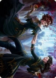 Image for Falkenrath Celebrants (43/81) Art Card (43) (ASVOW) - Magic: The Gathering