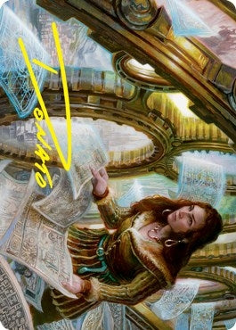 Image for Cartographer's Survey Art Card (Gold-Stamped Signature) (51) (ASVOW) - Magic: The Gathering