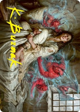 Image for Eruth, Tormented Prophet Art Card (Gold-Stamped Signature) (61) (ASVOW) - Magic: The Gathering