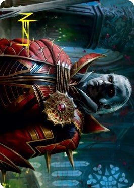 Image for Edgar, Charmed Groom (75/81) Art Card (Gold-Stamped Signature) (75) - Magic: The Gathering